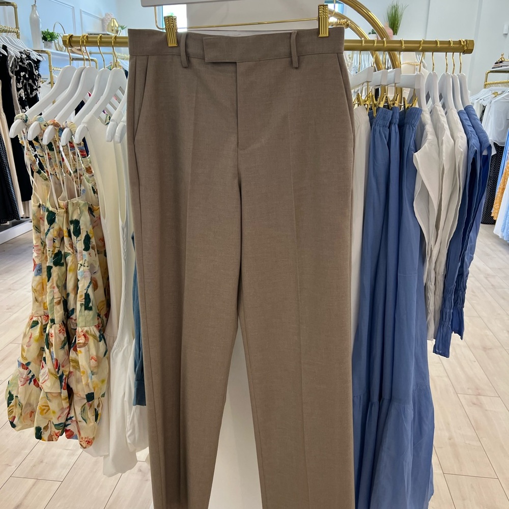 ASTR THE LABEL Classic Brown Trousers